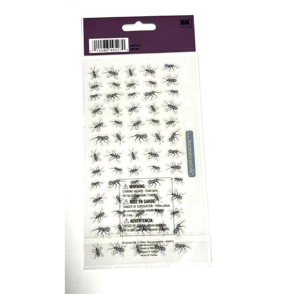 Stickopotamus Classic Clear Photo Safe Stickers XL ANTS - Picture 3 of 4